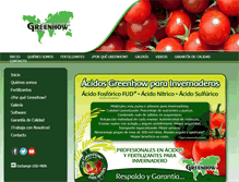 Tablet Screenshot of greenhow.com.mx